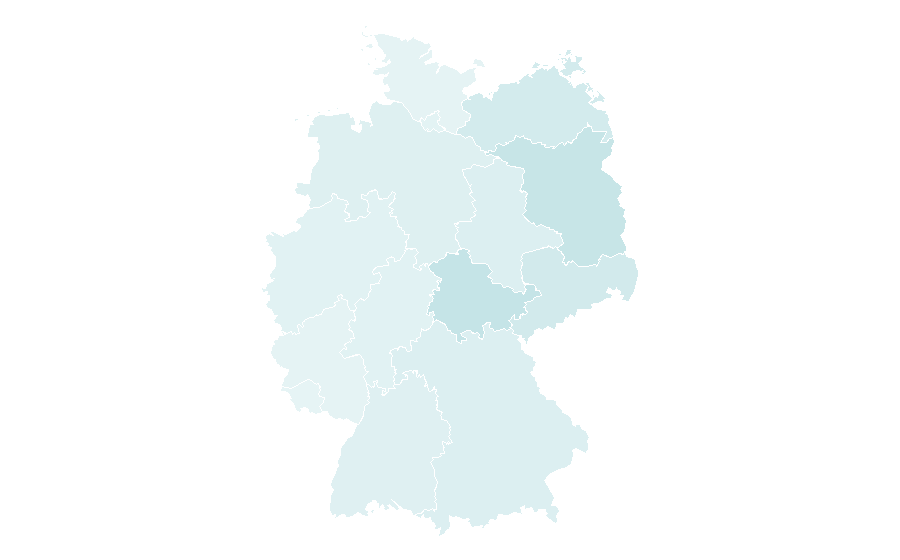 Affinity by region — Burgermeister, Germany
