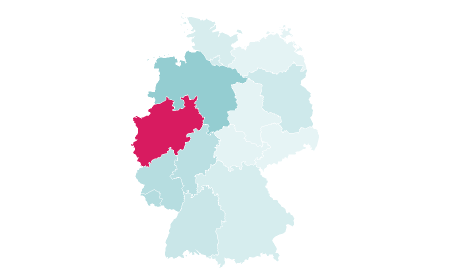 Affinity by region — Cafe extrablatt, Germany
