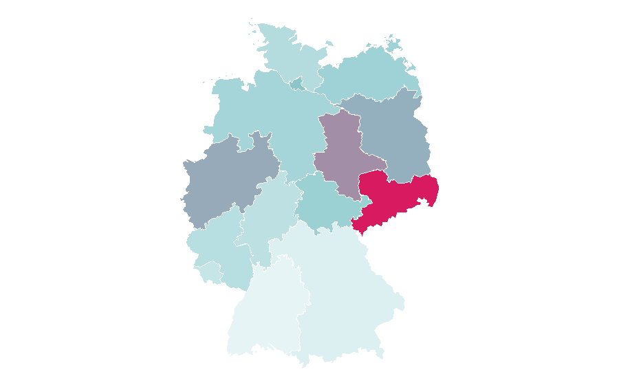Affinity by region — Charlton Athletic F.C., Germany