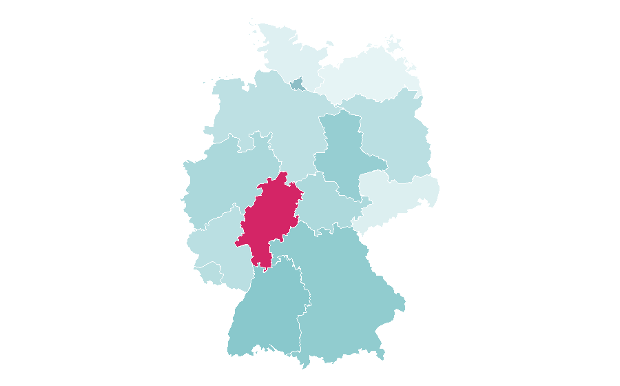 Affinity by region — Chelsea F.C., Germany