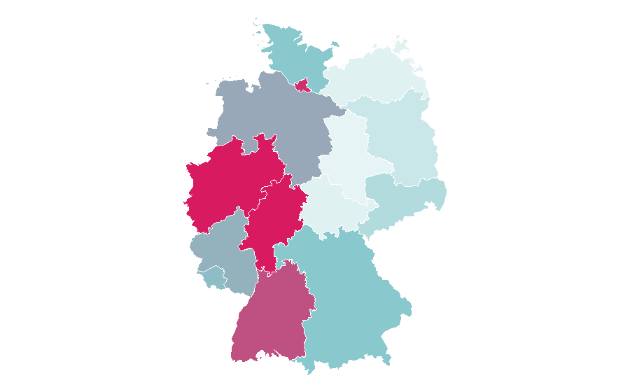 Affinity by region — Cristiano Ronaldo, Germany