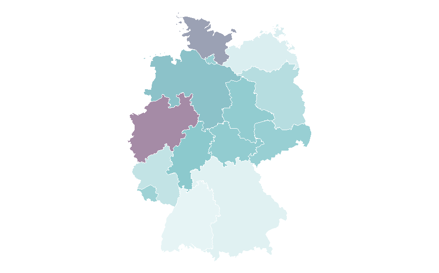 Affinity by region — Diablo II, Germany