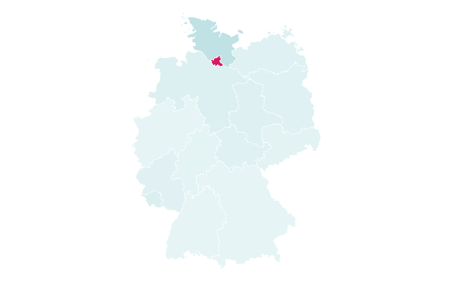 Affinity by region — Dockville, Germany