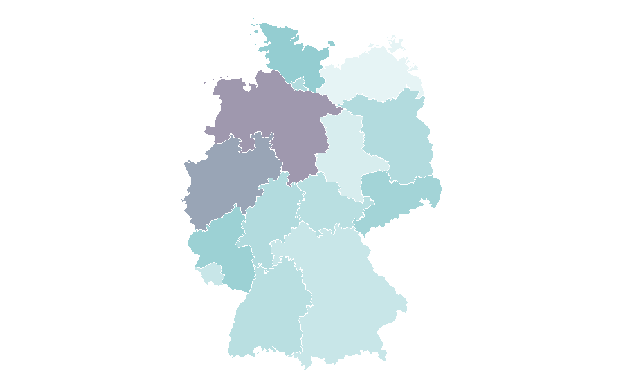 Affinity by region — Dungeons & Dragons, Germany