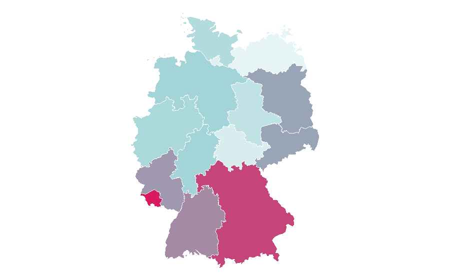 Affinity by region — Duolingo, Germany