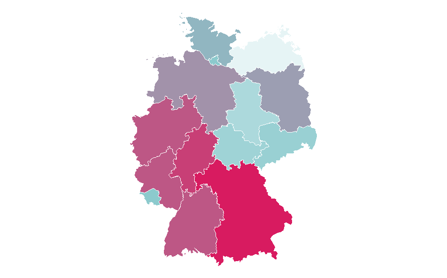 Affinity by region — Elvis Presley, Germany