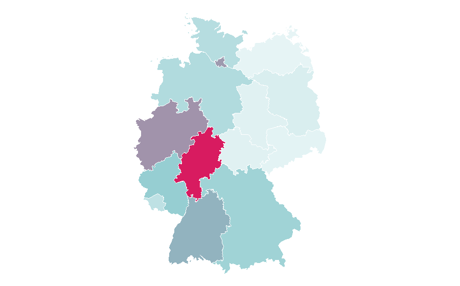 Affinity by region — Fenerbahçe Men's Basketball, Germany