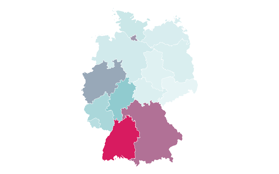 Affinität nach Region — Fermob, Deutschland
