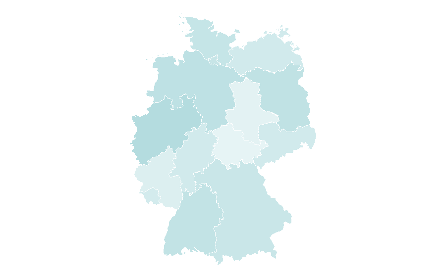 Affinity by region — FIBA Basketball World Cup, Germany