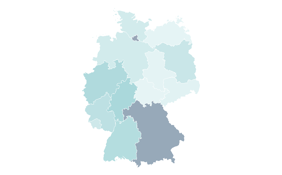 Affinity by region — Five Guys, Germany