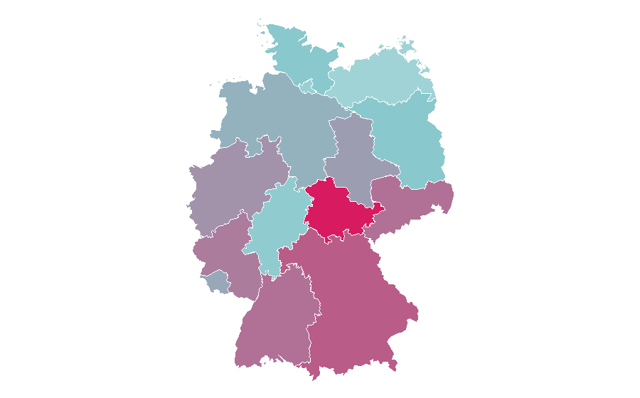 Affinity by region — Freddie Mercury, Germany