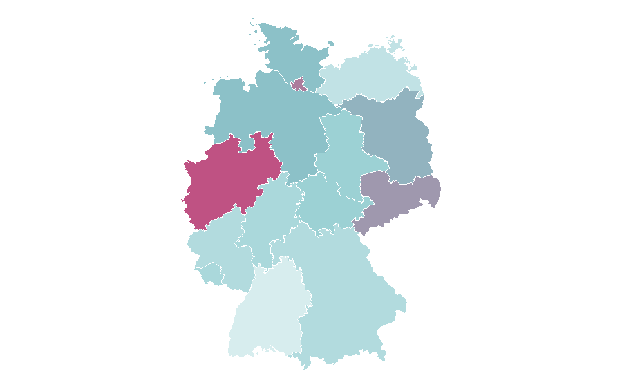 Affinity by region — George Michael, Germany