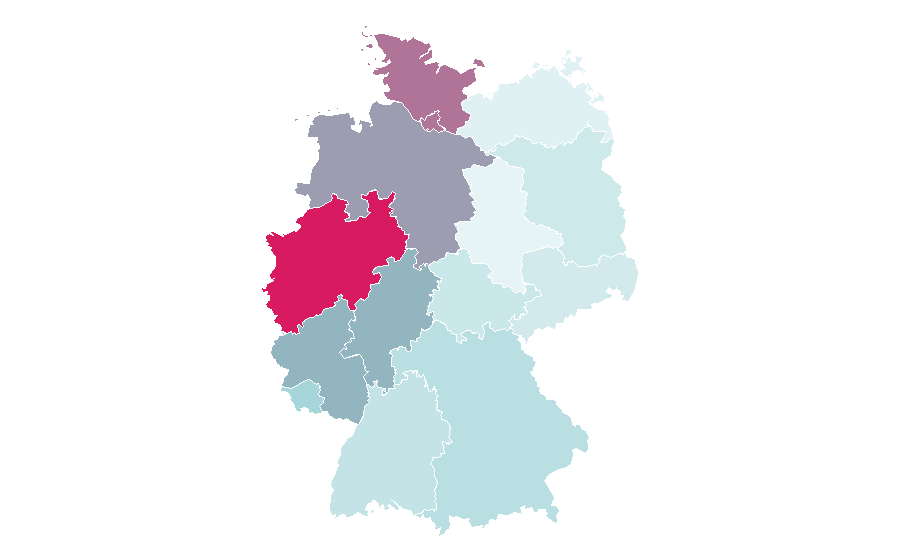 Affinity by region — Hagen Rether, Germany
