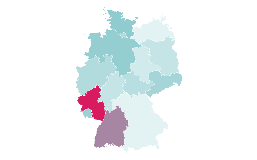 Affinity by region — Helene Bockhorst, Germany