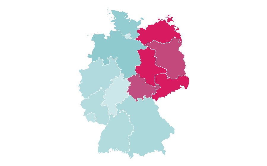 Affinity by region — Helene Fischer, Germany