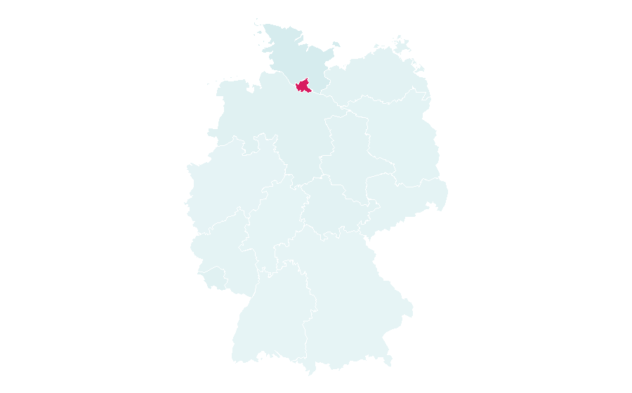 Affinity by region — Honest Kebab, Germany