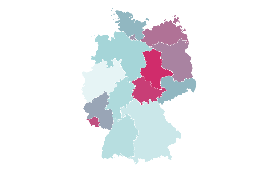 Affinity by region — Independent Truck Company, Germany