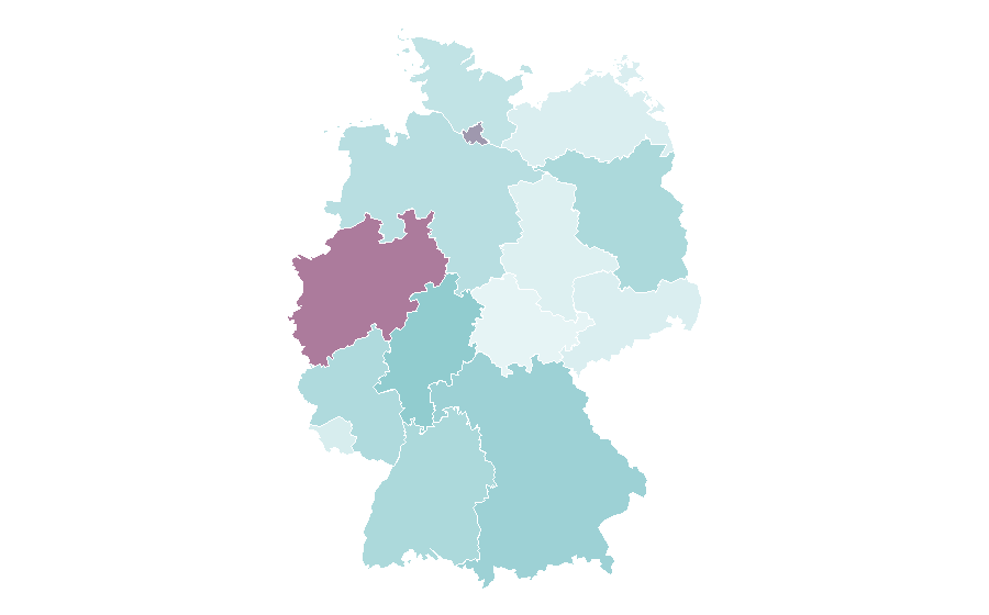 Affinity by region — Janet Jackson, Germany