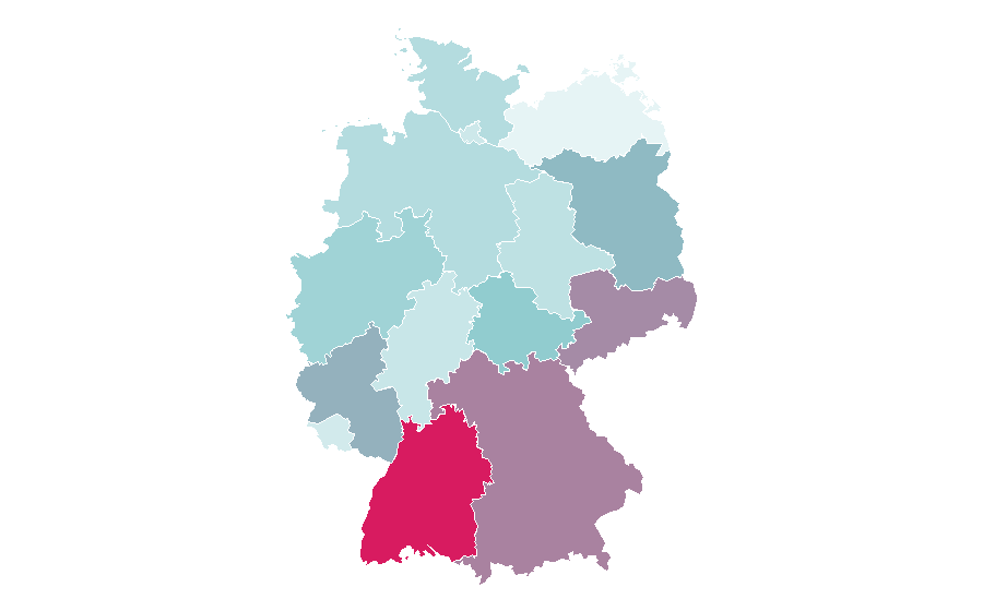 Affinity by region — Jessie Bluegrey, Germany