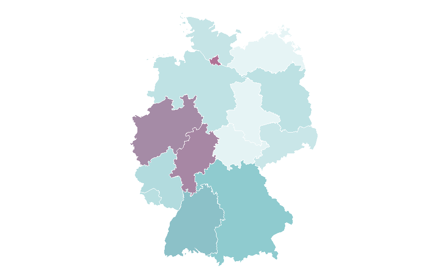 Affinity by region — KaRoL G, Germany