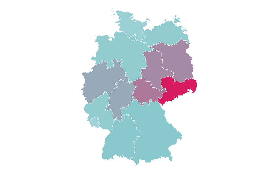 Affinity by region — Lady Gaga, Germany