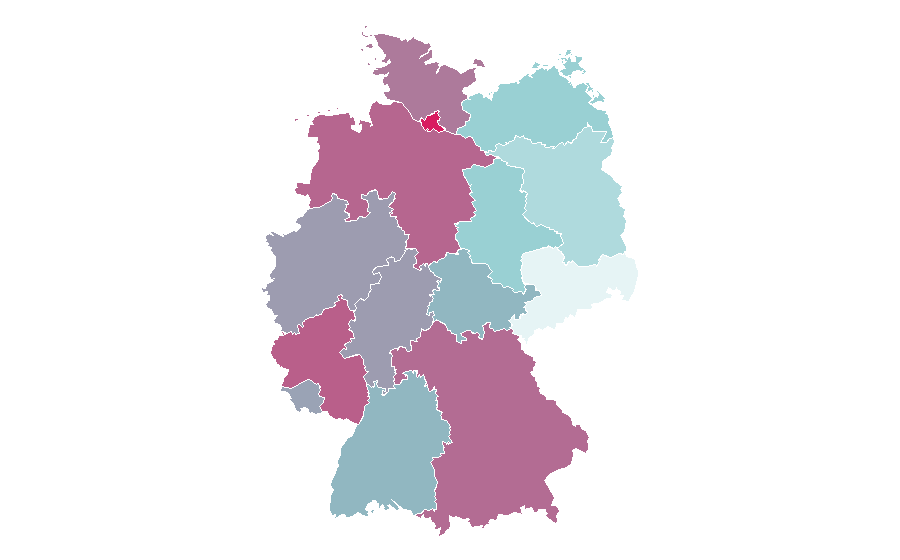 Affinity by region — Linkin Park, Germany