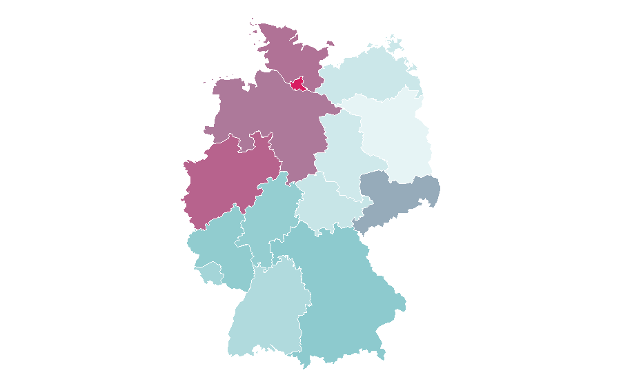 Affinity by region — Magic: The Gathering, Germany