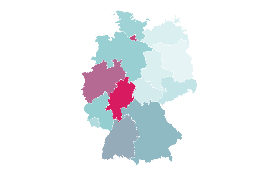 Affinity by region — Manchester City F.C., Germany