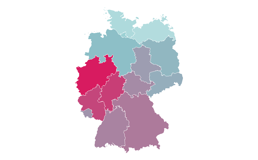 Affinity by region — Mazda, Germany