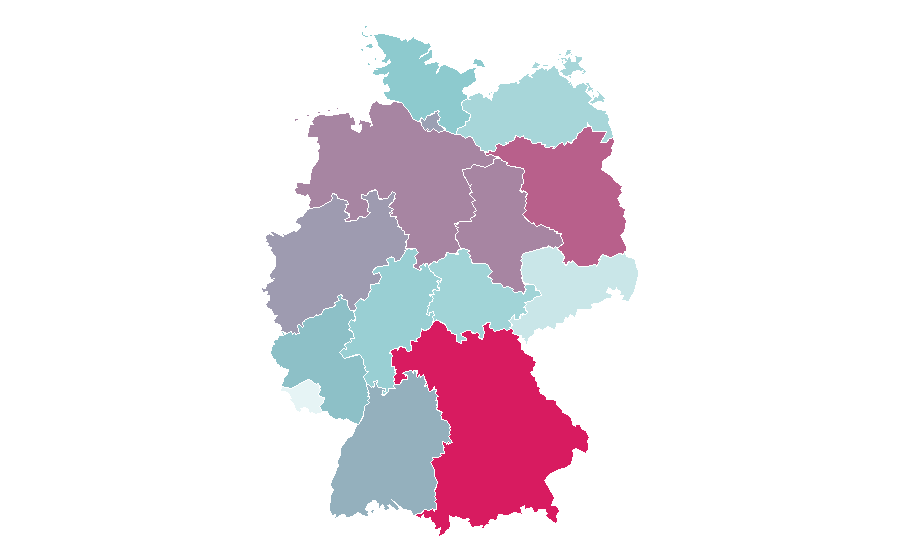 Affinity by region — McDonald's, Germany