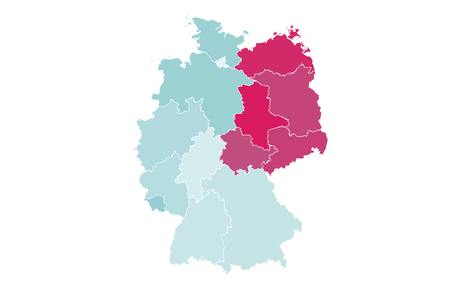 Affinity by region — Michelle, Germany