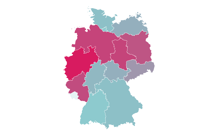 Affinity by region — Monster High, Germany