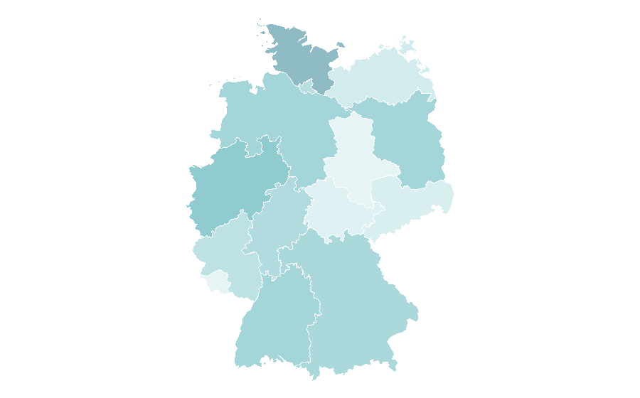 Affinity by region — Netflix, Germany