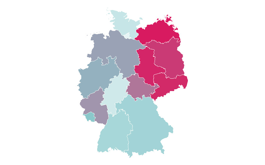 Affinity by region — Netto Marken-Discount, Germany