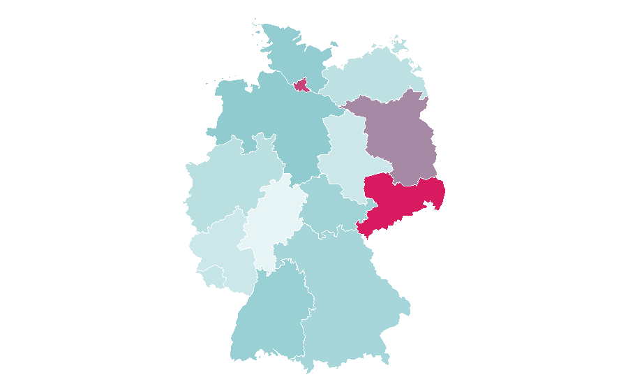 Affinity by region — Nina Chuba, Germany