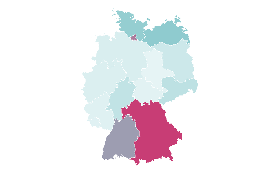 Affinity by region — Ozora Festival, Germany