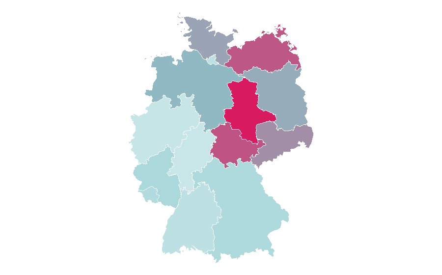 Affinity by region — Peter Maffay, Germany