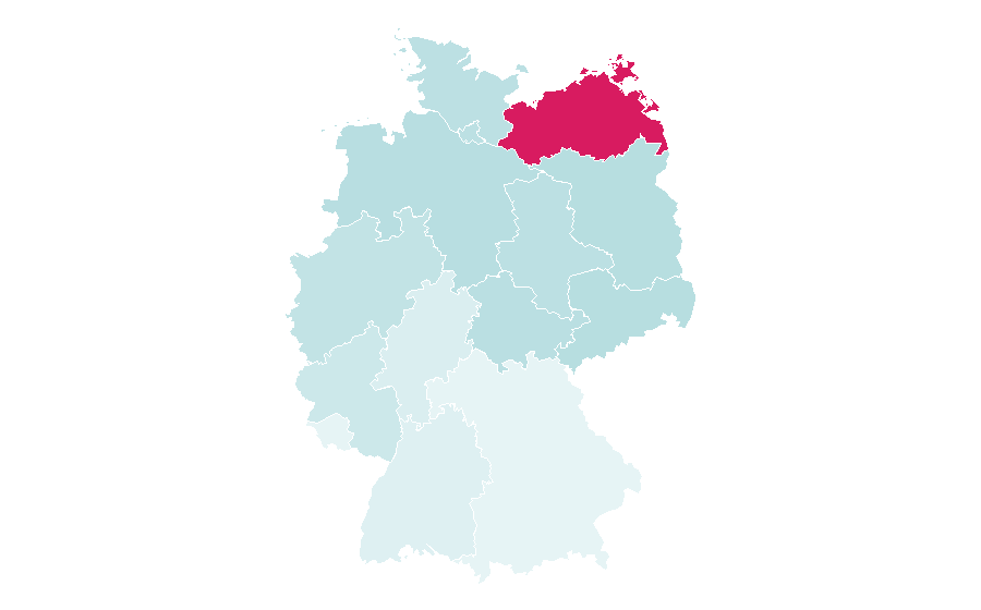 Affinity by region — Philipp Amthor, Germany