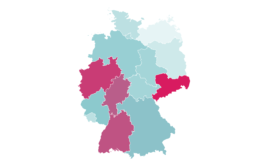 Affinity by region — Pink (Victoria's Secret), Germany
