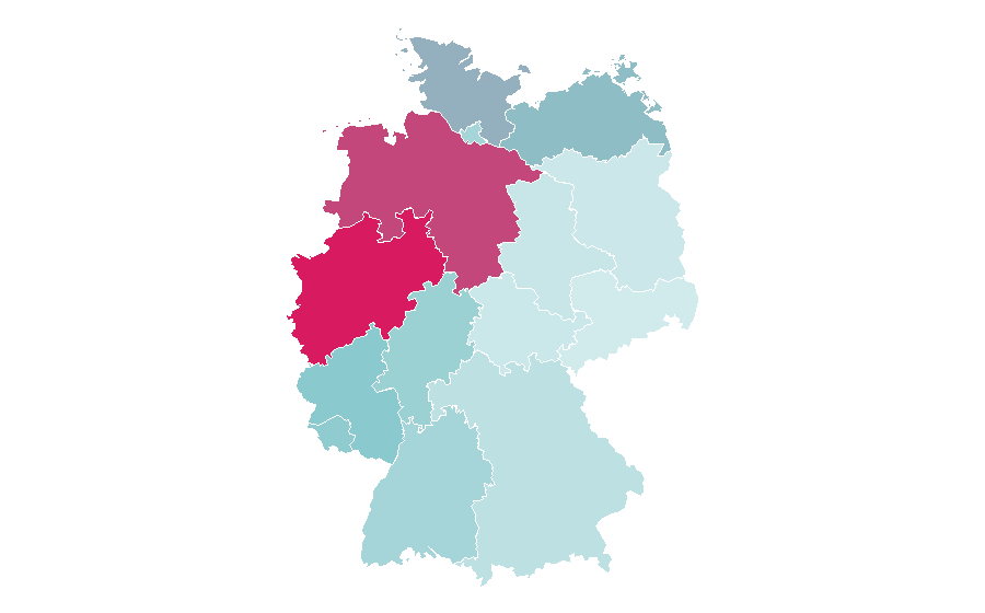 Affinity by region — PME Legend, Germany