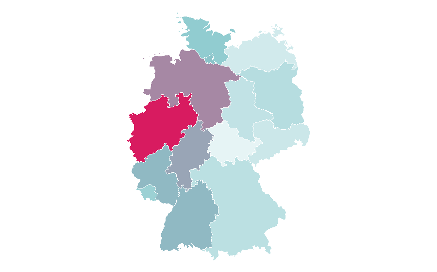 Affinity by region — Prison Break, Germany