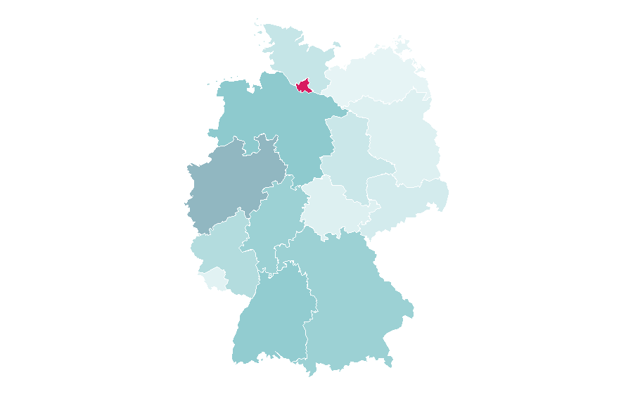 Affinity by region — Rita Ora, Germany
