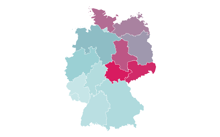 Affinity by region — Roxette, Germany
