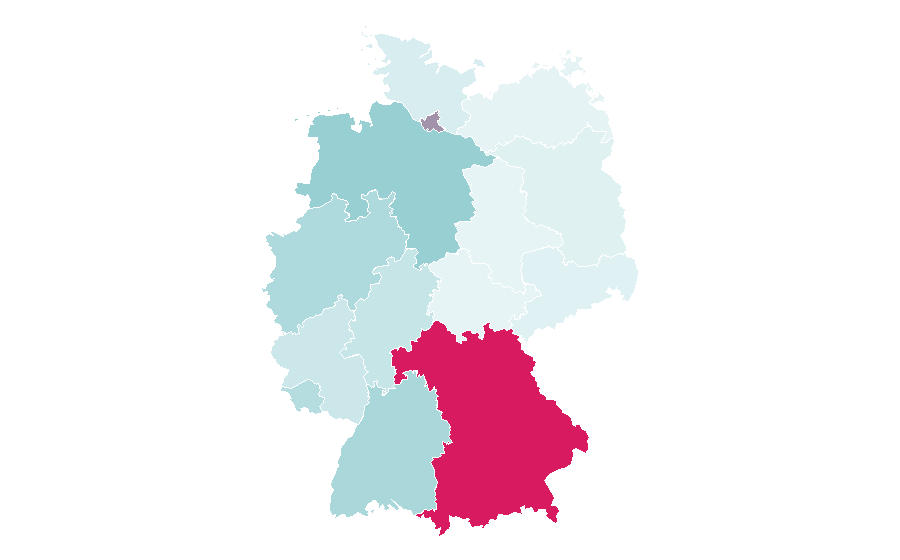 Affinity by region — Sausalitos, Germany