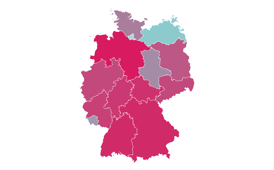 Affinity by region — Škoda Auto, Germany