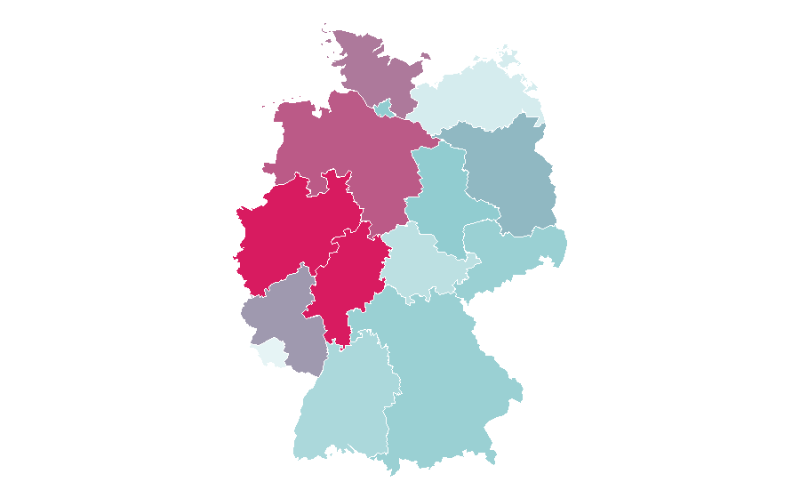 Affinity by region — Suits (TV series), Germany