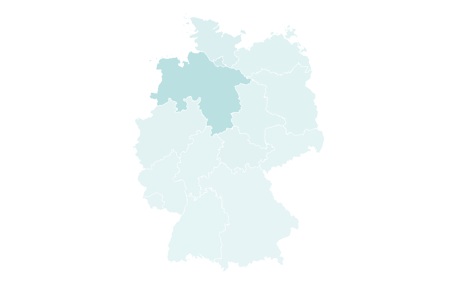 Affinity by region — SV Werder Bremen, Germany