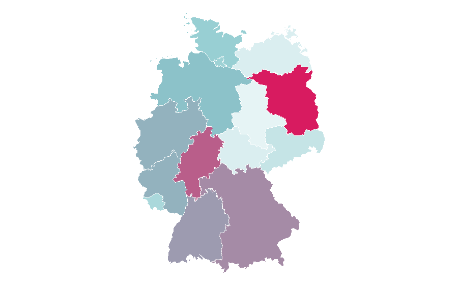 Affinity by region — Tesla Motors, Germany