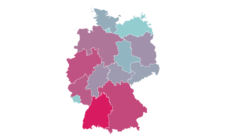Affinity by region — Thermomix, Germany