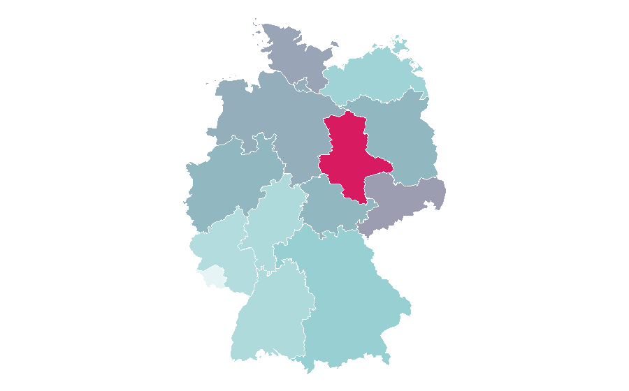 Affinity by region — Tokio Hotel, Germany
